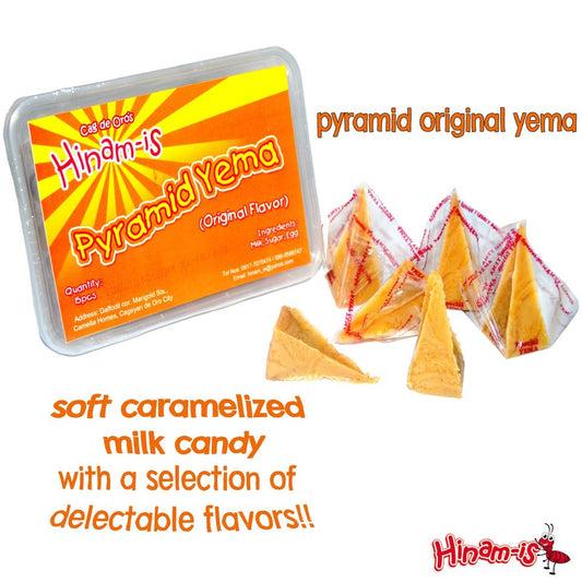 Hinamis Pyramid Yema Orignal Flavor | 280G (15pcs)