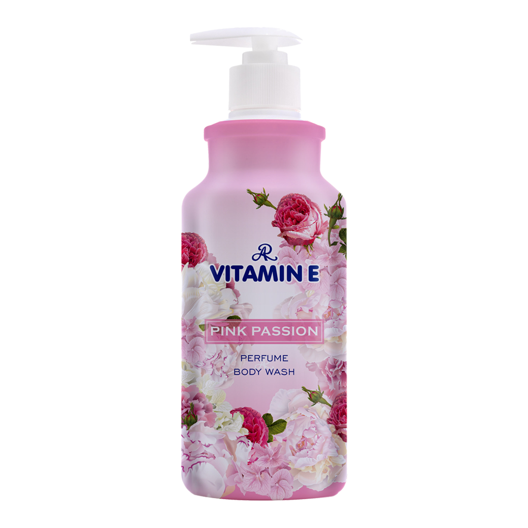 AR Vitamin E Body Wash Pink Passion Scent | 400mL