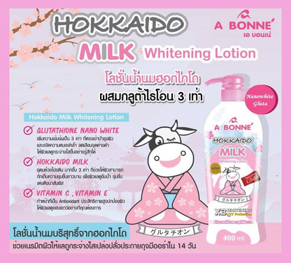 A Bonne Hokkaido Milk Whitening Lotion | 500mL