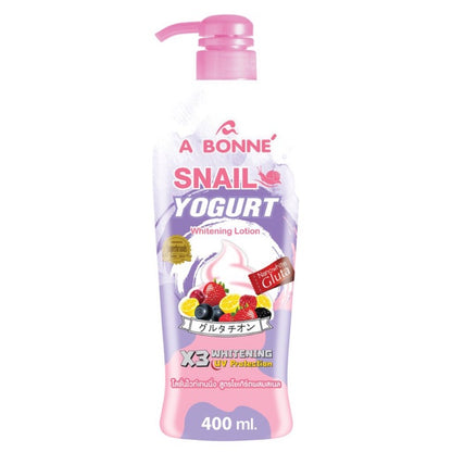 A Bonne Snail Yogurt Whitening Lotion | 400mL