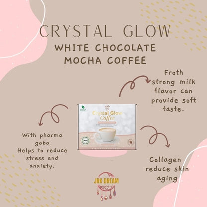 JRK Dream Crystal Glow Coffee White Chocolate Mocha | 10 sachets