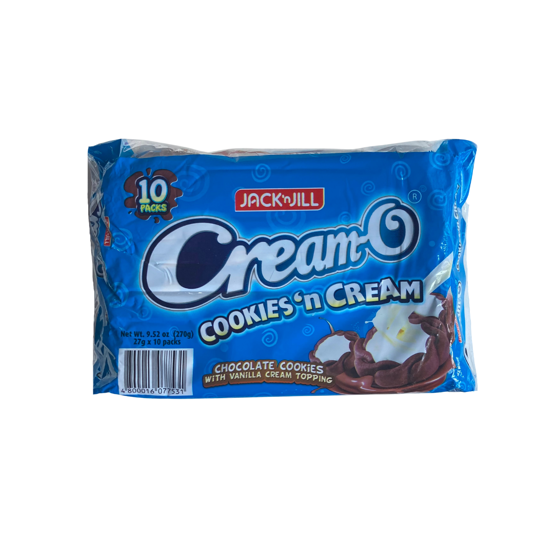 Jack N Jill Cream-O Cookies n' Cream | 27g X 10pcs