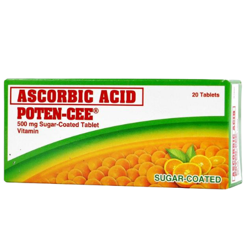 Poten - Cee 500 mg Sugar - Coated Tablet - 20s
