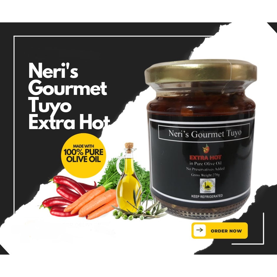 Neri's Gourmet Tuyo EXTRA HOT in Pure  | 270g