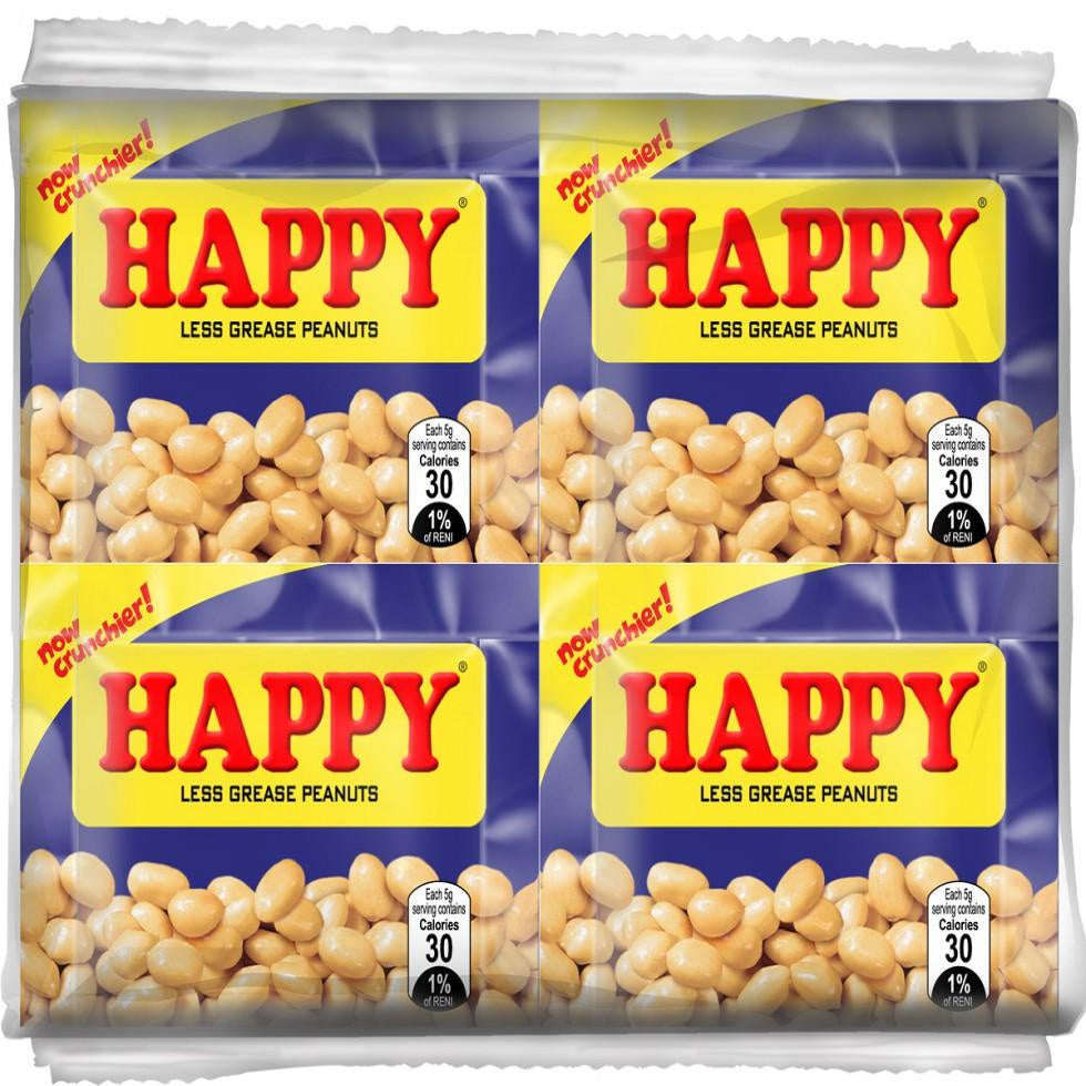 Happy Less Grease Peanuts - BBQ | 5g x 20 packs