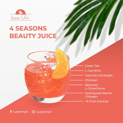 Luxe Slim 4 Seasons Beauty Juice | 10 sachet x 21g