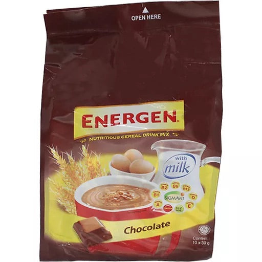Energen Cereal Drink Chocolate | 30g X 10pcs