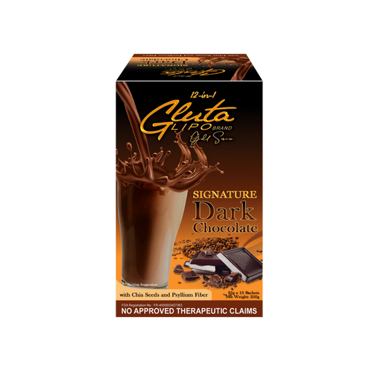 Gluta Lipo Golden Series Signature Dark Chocolate | 10 Satchets
