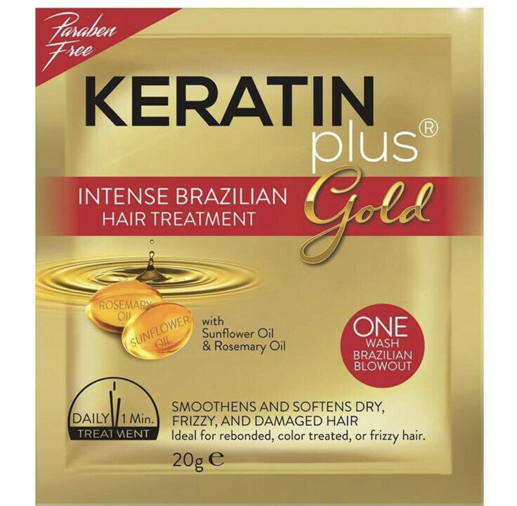 Keratin Plus Gold Satchet | 20g