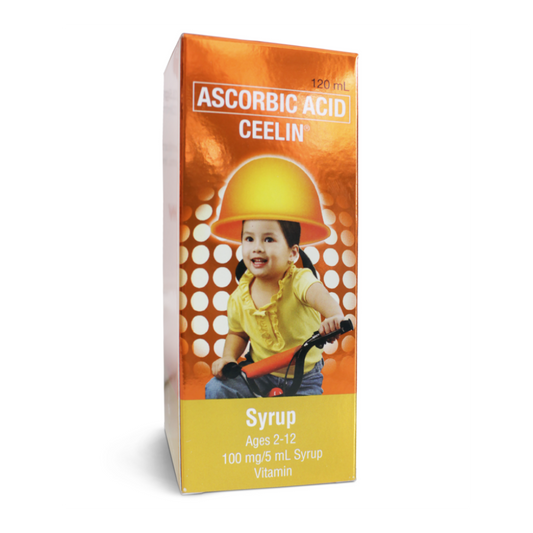 Ascorbic Acid Ceelin Orange Syrup 120mL